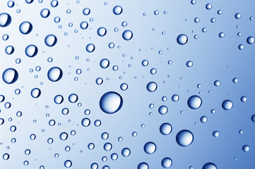 Water drops background