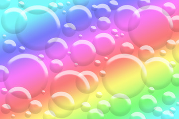 Bubbles background