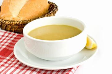 Red lentil soup