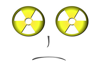 symbole radioactif 