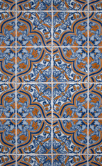 Portuguese glazed tiles