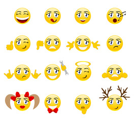 Obraz premium Emoticons