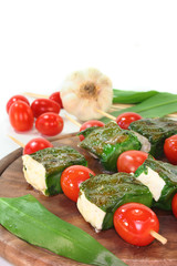 Gegrillter Spieß