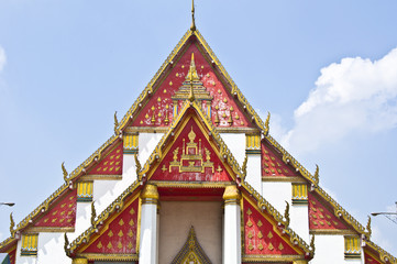 Naklejka premium Viharn Phra Mongkol Bo-Bitr