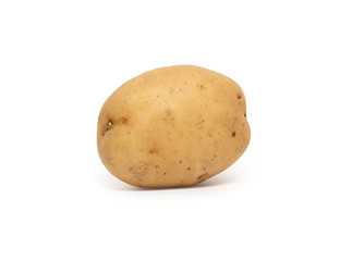 Potato On White
