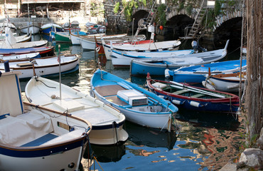 Obraz premium Barche da pesca