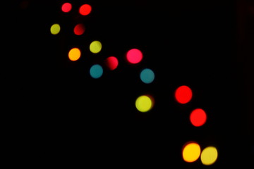 Defocused color abstract