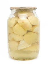 Canned apples