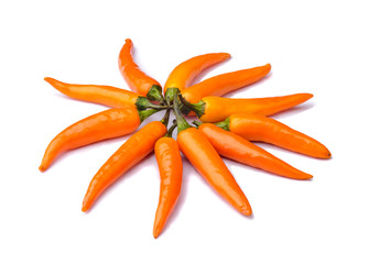 Orange peppers