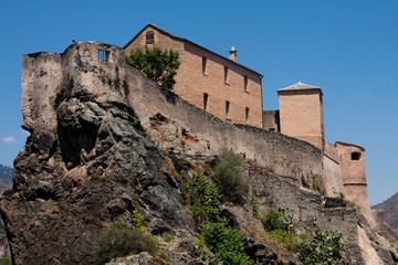 Old castle in Corte