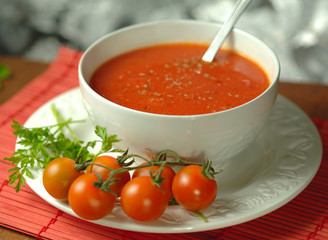 Crema di pomodoro - Tomato cream soup