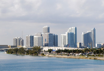 Obraz premium Miami skyline