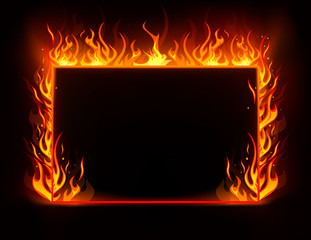 Fire frame