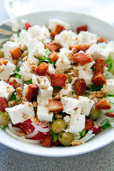 Healthy And Tasty Fresh Salad