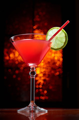 Cocktail in the bar
