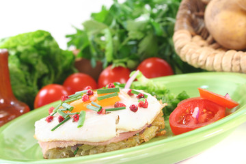 Rösti mit Spiegelei