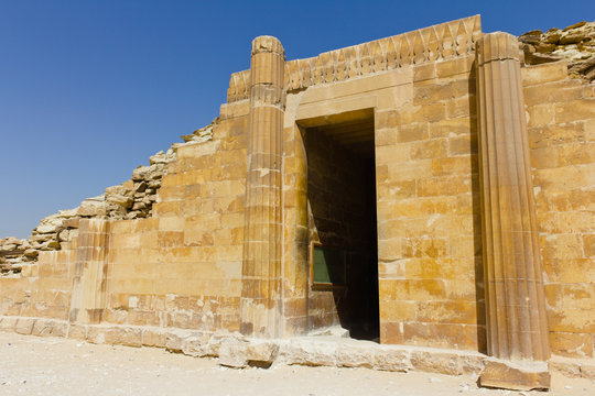 Saqqara House Entrance