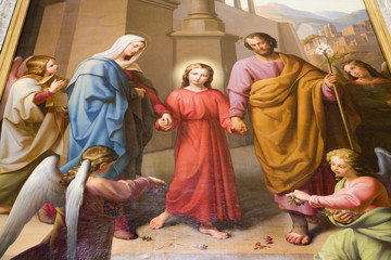 holy Family from Vienna church © Renáta Sedmáková