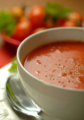 Crema di pomodori - Tomato soup cream