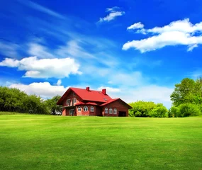 Gordijnen House in  clean environment © majeczka