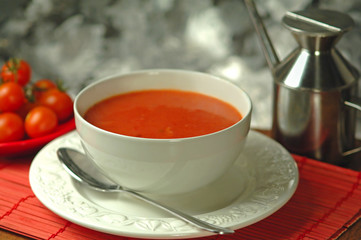 Crema di pomodori - Tomato soup cream
