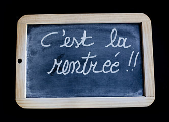 Fototapeta premium c'est la rentrée