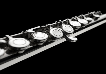 flute on black background © angelo.gi