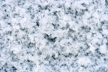 snow texture extreme close up