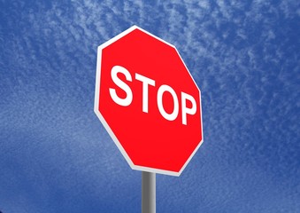 Stop sign