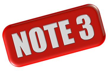 Button rot Ecken rund NOTE 3