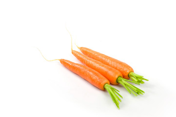 le carote in fila