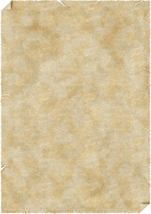 Old paper sheet