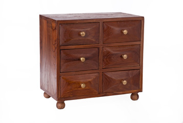 Small wooden chest of drawers - 31114639
