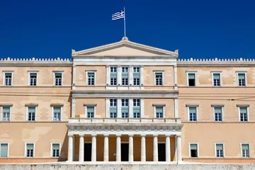 Fototapeten The Greek parliament, Athens © sborisov