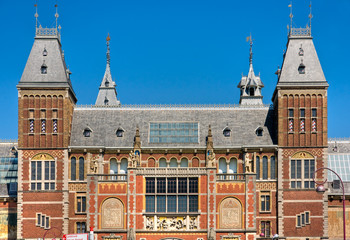 Fototapeta premium Amsterdam, Rijksmuseum.