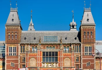 Zelfklevend Fotobehang Amsterdam, Rijksmuseum. © Luciano Mortula-LGM