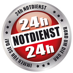 24h Notdienst - Rund um die Uhr immer für Sie da!