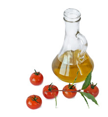 Olive oil  and tomatoes