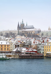 Obraz premium Prague castle cityscape