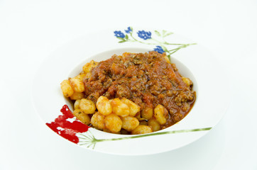 gnocchi con ragù