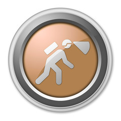 Bronze 3D Style Button 