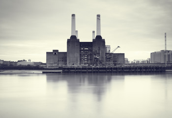 Naklejka premium Battersea Power Station, London, UK