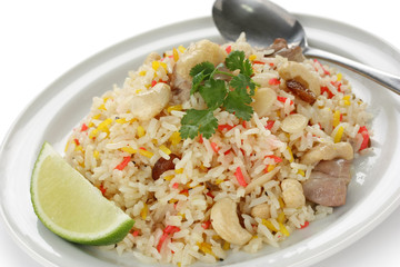 chicken biryani , indian pilau rice