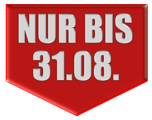 Marker rot Pfeil unten NUR BIS 31.08.