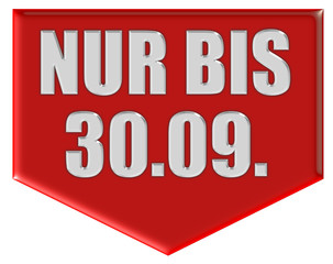 Marker rot Pfeil unten NUR BIS 30.09.