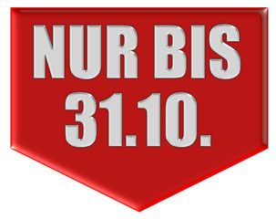 Marker rot Pfeil unten NUR BIS 31.10.