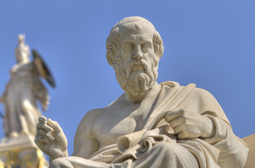 statue of Plato from the Academy of Athens