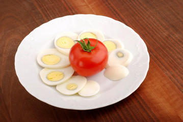 POMODORO CON UOVO 1