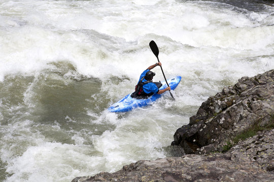 White Water Canoing