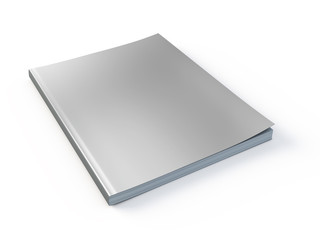 New Magazine with blank cover template